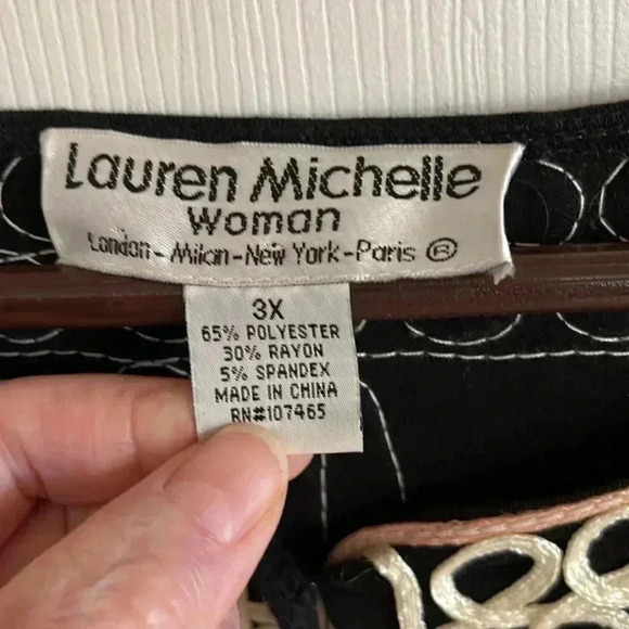 VTG Lauren Michelle Woman lightweight dress jacket SZ 3X - Picture 2 of 9